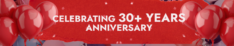 We are celebrating 30 years anniversary