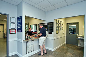 The Car Place Raleigh | Technicians at Front Desk