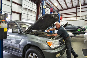 The Car Place Raleigh | Auto Repair in Progress